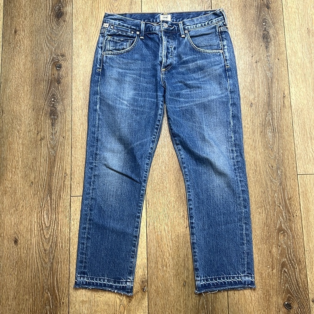 Citizens Of Humanity Emerson Crop Slim Boyfriend Size 26